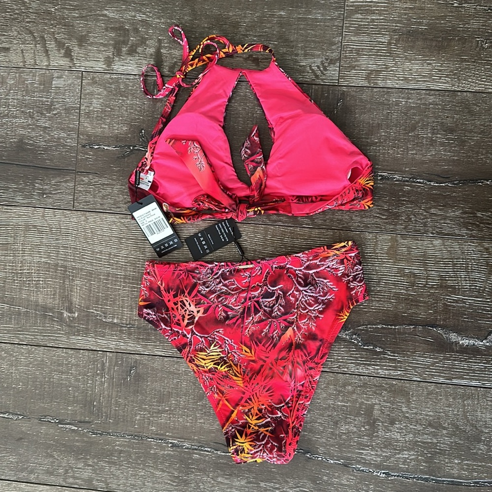 Red Floral Camo Bikini - Picture 6 of 6